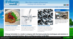 Desktop Screenshot of fribergs.se